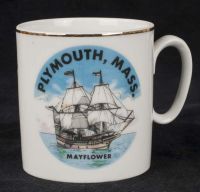 Plymouth Mass Mayflower Ship Coffee Mug
